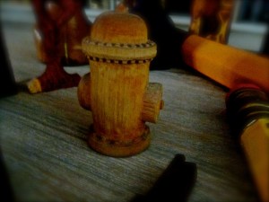 woodenhydrant