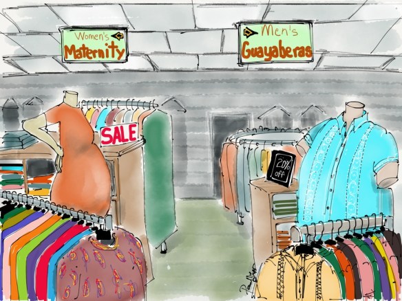 Maternity - Guayabera