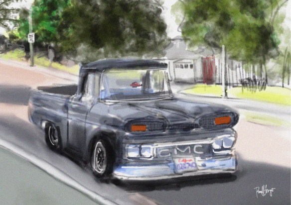 Old GMC Pickup on El Portal