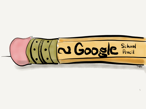 Google's very own Matthew Cruickshank invited us to submit a Google Doodle. A winner was selected...not mine.